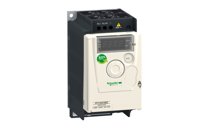 Keitiklis dažnio 0.18kW 200-240V AC 1F IP20 ATV12 Altivar - SCHNEIDER ELECTRIC