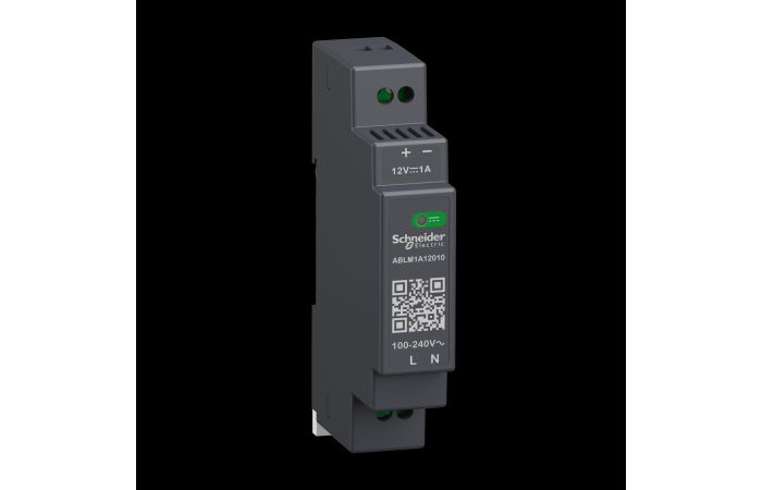 Šaltinis  maitinimo 100-240V AC / 12V DC 1A 12W modulinis - SCHNEIDER ELECTRIC