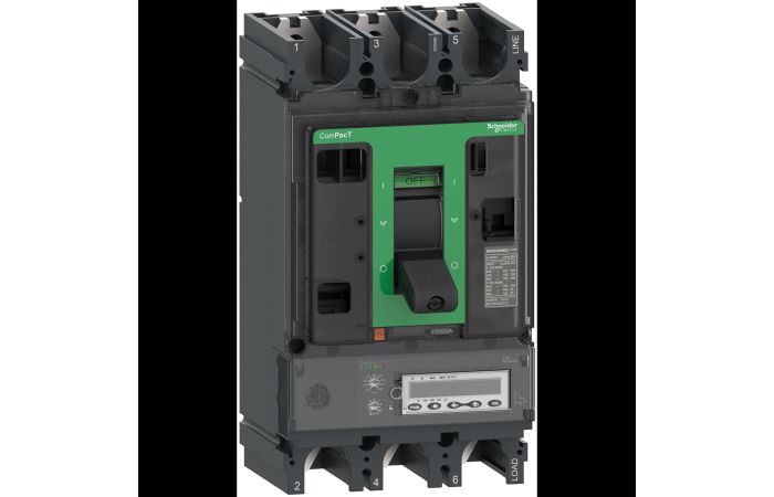NSX630HB1 75kA AC 3P 630A 6.3E, C63V36E630, LV POWER CIRCUIT BREAKERS AND SWITCHES, MCCB OPTIMUM OFFER, COMPACT NSX - SCHNEIDER ELECTRIC (pavadinimas tikslinamas)