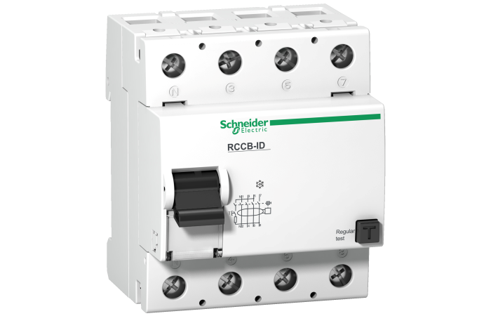 RCCB 4P 125A 30MA A, 16924, FINAL DISTRIBUTION DEVICES AND SYSTEMS, MULTI9 REMAINING, RCCB - SCHNEIDER ELECTRIC (pavadinimas tikslinamas)