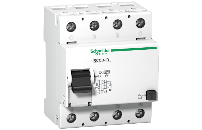 RCCB 4P 125A 500MA B, 16766, FINAL DISTRIBUTION DEVICES AND SYSTEMS, MULTI9 REMAINING, RCCB - SCHNEIDER ELECTRIC (pavadinimas tikslinamas)