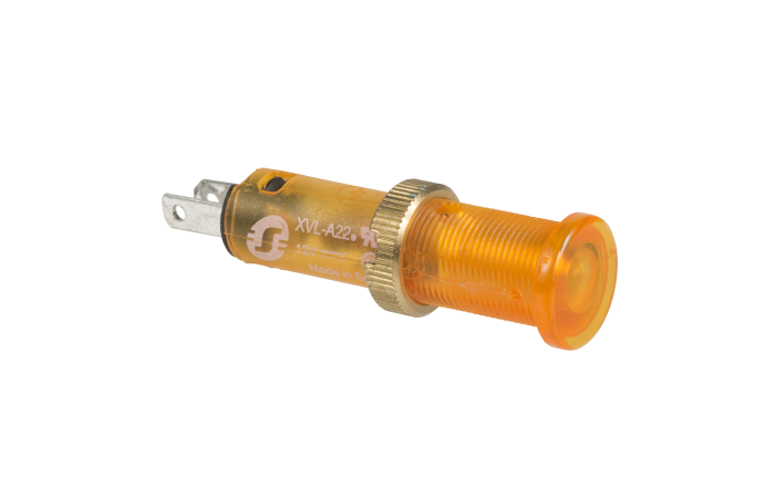 ROUND PILOT LIGHT AND 8 IP 40 YELLOW ORA, XVLA225, CONTROL & SIGNALLING, PUSH BUTTONS, PILOT LIGHTS & CONTROLS, DIA 8, 10, 12 GENERAL PURPOSE - SCHNEIDER ELECTRIC (pavadinimas tikslinamas)