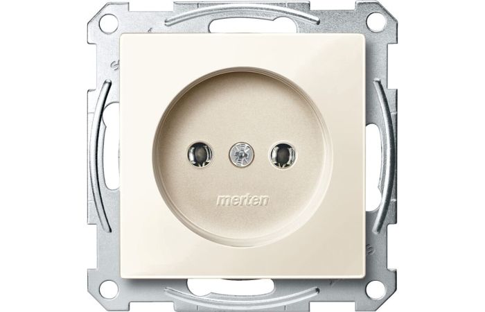 Sock.out. wo. earth.con.+ST TPb w SysM, MTN2001-0344, WIRING DEVICES, MERTEN, WD RANGES FLUSH, WHITE AND PW (T0) - SCHNEIDER ELECTRIC (pavadinimas tikslinamas)