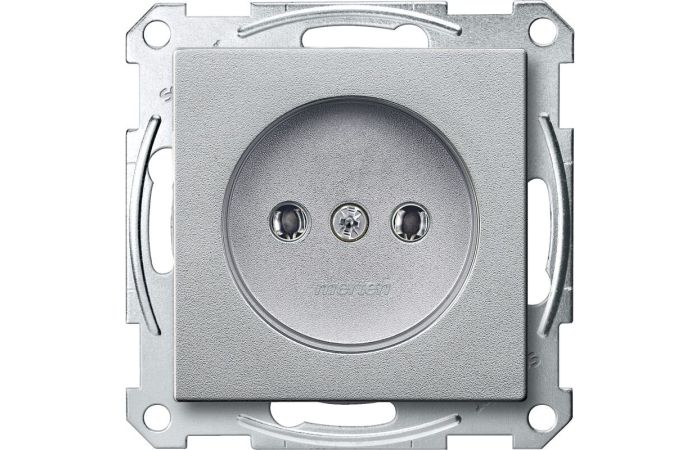 Sock.out. wo. earth.con.+ST TPm alu SysM, MTN2001-0460, WIRING DEVICES, MERTEN, SYSTEM M COLOURS (T1) - SCHNEIDER ELECTRIC (pavadinimas tikslinamas)