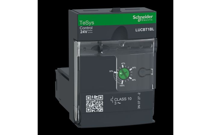 UNIT 0,35-1,05A 24V DC CL 10 ADVANCED, LUCBT1BL, CONTACTORS & MOTOR PROTECTION - SCHNEIDER ELECTRIC (pavadinimas tikslinamas)