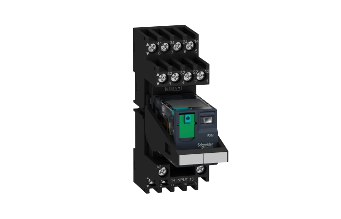 Zelio RXM Relay module /O 6A 24VDC, RXM4AB2BDPVM, AUTOMATION PANEL OFFER, CONTROL PANEL COMPONENTS, CONTROL PANEL COMPONENTS - SCHNEIDER ELECTRIC (pavadinimas tikslinamas)