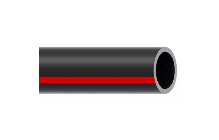 Vamzdis D40/3.7 1250N optiniam kabeliui su raudona juosta HDPE TELKOM [250m] - TTPLAST