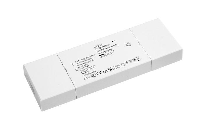 Transformatorius LED 120W 24V IP20 190x65x22 Power supply IP20 CP 120W/24V - NORTHCLIFFE
