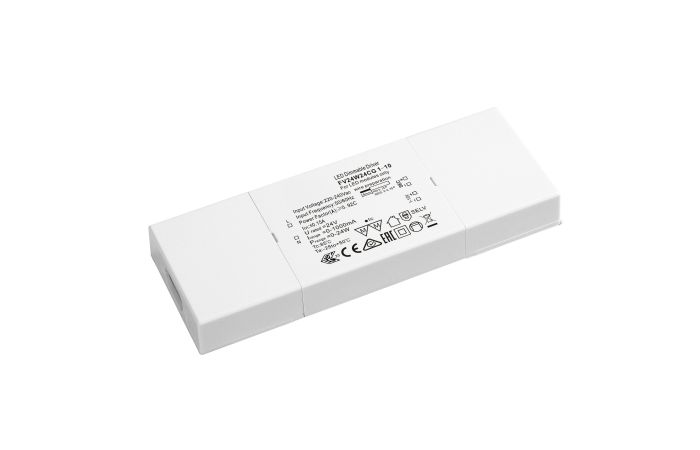 Transformatorius LED 24W 24V IP20 137x50x15.5 dimeriuojamas Power supply IP20 CP 24W/24V DIM - NORTHCLIFFE