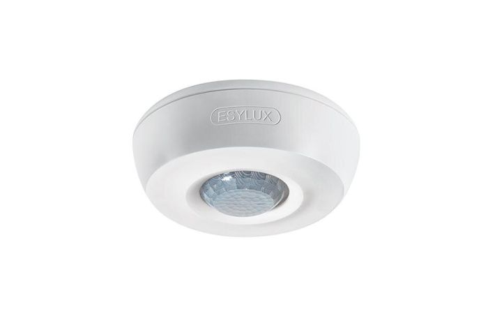 Jutiklis būvio v/t IP40 600W LED H-5m D-8m 360 laipsnių baltas PD 360/8 BASIC - ESYLUX