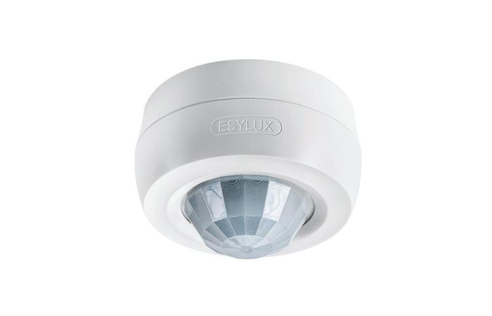 Jutiklis būvio v/t IP54 600W LED H-5m D-24m 360 laipsnių baltas PD 360i/24 BASIC IP54 - ESYLUX