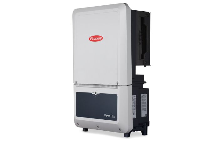 Inverteris hibridinis saulės elektrinės 3F 15kW 3-MPPT 28A 1000V DC SPD1+2/2 AFCI WLAN/LAN/2xRS485/6DI-6DO su LED indikacija Verto 15.0 Plus SPD 1+2 - FRONIUS