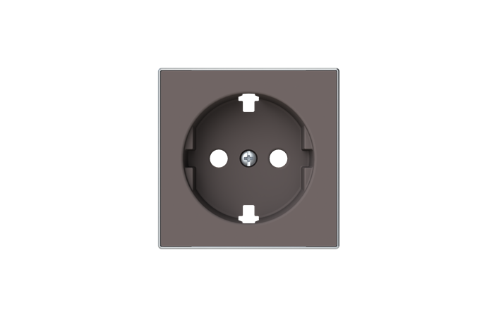 Dangtelis SCHUKO lizdui TAUPE spalvos 8588 TP SKY Niessen - ABB