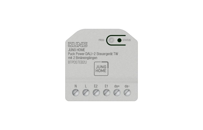 Valdiklis &scaron;viesos reguliavimo "Power DALI-2" su 2 BI Bluetooth "Puck" HOME - JUNG