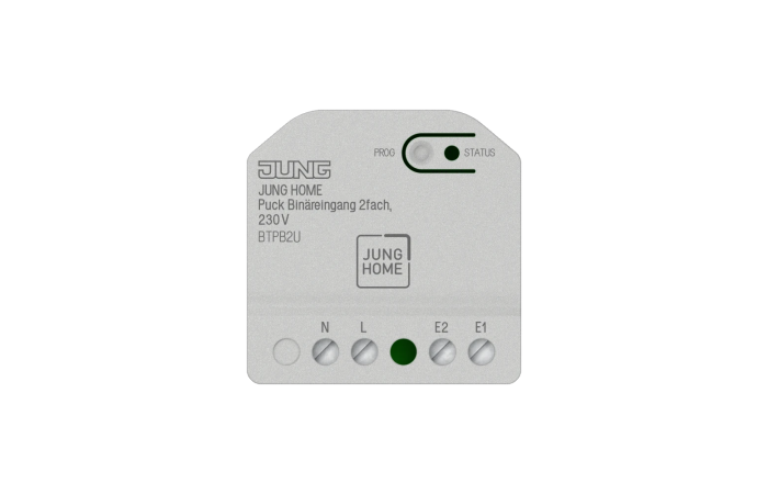 Valdiklis 2 kanalų su 1 BI 230V Bluetooth "Puck" HOME - JUNG