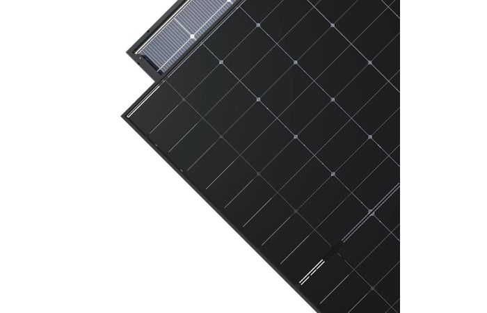 Saulės modulis 475W 1800x1134x30mm N-tipas BC skaidrus, juodas rėmas, stiklas/stiklas 33.18V DC 14.06A, Hi-MO X10 - LONGi SOLAR