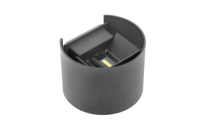 Šviestuvas v/t LED 7W IP54 2700/4000/6500K 540lm 136x117mm H-100mm apvalus antracito spalvos MISSOURI CCT - GTV