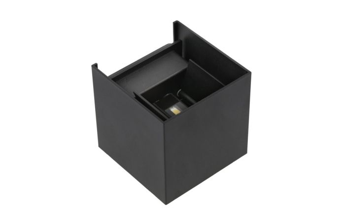 Šviestuvas v/t LED 7W IP54 2700/4000/6500K 540lm 100x102mm H-100mm kvadratinis pilkas MISSOURI CCT - GTV