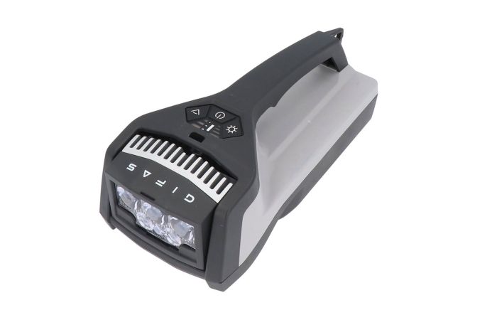 Žibintuvėlis nešiojamas LED 5x3W IP65 5000K 200-1250lm įkraunamas 5val. 14.5V/2.6Ah baterija FlashLED 2 - GIFAS