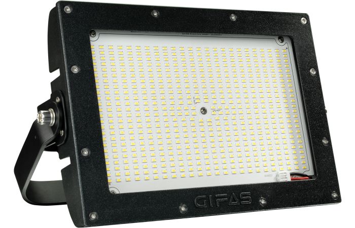 Prožektorius LED 120W IP65 5000K 18700lm juodas AlphaLUXX/W120V230/ESG clear - GIFAS