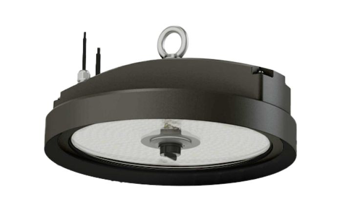 Šviestuvas pakabinamas LED 100/120/140/160/180/200W IP66 5000K 18500-37000lm D-400mm H-140mm FlutLED ROUND 2, 230V, 120°, 5,000K - GIFAS