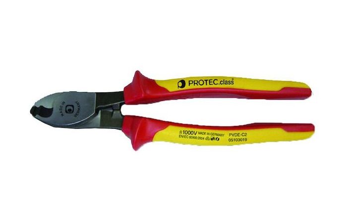 Žirklės kabeliui iki D-12mm 210mm 1000V PVDE-C2 - PROTEC