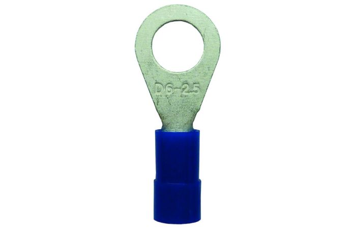 Antgalis kilpinis izoliuotas 1.5-2.5x6 Cu mėlynas DIN 46237 PQKR [100] - PROTEC