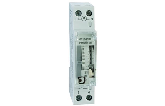 Laikrodis mechaninis paros 16A 1 modulio PMSU11N - PROTEC