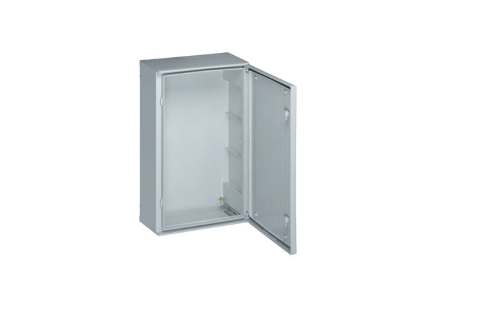 Skydas v/t 650x400x200mm IP65 poliesterio Orion (be montažinės plokštės) - HAGER