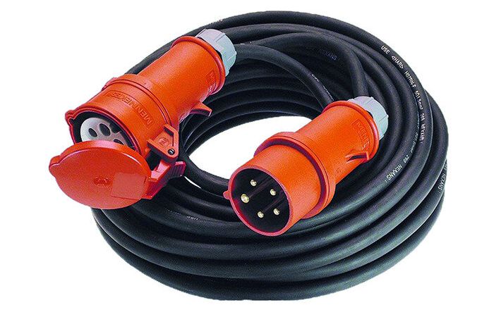 Ilgiklis CEE 5m 5P 16A 400V H07RN-F5G2.5 PCV2505 - PROTEC