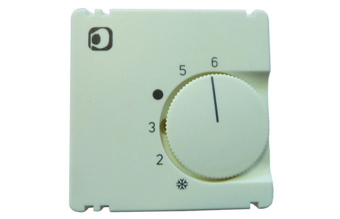 Dangtelis reguliatoriui temperatūros baltas 50x50 PRTRASM - PROTEC