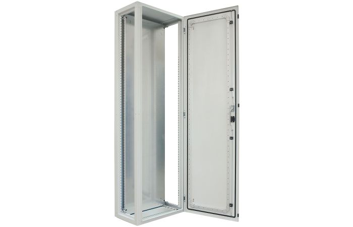 Skydas 2000x600x400mm SZE2 IP54 be šonų, su montažine plokšte, be cokolio metalinės durys - ZPAS