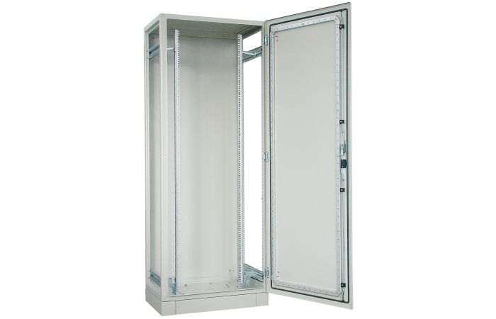 Skydas 2000x1000x500mm SZE2 IP54 be šonų, su montažine plokšte, be cokolio metalinės durys - ZPAS