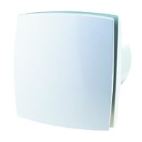 Ventiliatorius 100mm su drėgmės 60-90poc ir laiko 2-30min 60m3 33dB IP34 PPQLKTH100 - PROTEC