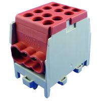 Gnybtas 25mm2 Cu/Al rudas 6 prijungimai (2x25/4x16) PHLAK2524BR - PROTEC