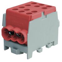Gnybtas 35mm2 Cu/Al rudas 6 prijungimai (2x35/4x25) PHLAK3524BR - PROTEC