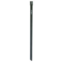 Dirželis 290x12.0mm nerūdijančio plieno juodas dengtas poliesteriu be halogenų DIN1.4401 [pak. po 25 vnt.] - CIMCO