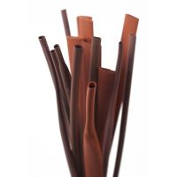 Vamzdelis termosusitraukiantis be klijų 2.4-1.2mm rudas L-1m plonasienis RTS - TRYTYT