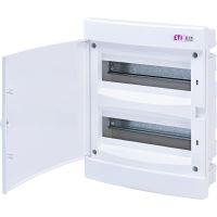 Skydelis p/t 24 modulių IP40 baltos durys ECM24PO-S - ETI