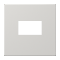 Dangtelis USB lizdui šviesiai pilkos spalvos LS - JUNG