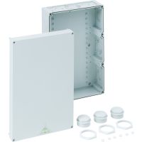 Dėžutė v/t [300x450x132] IP65/IP54 tuščia pilka be halogenų Abox700-L - SPELSBERG