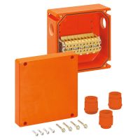 Dėžutė v/t [200x200x110] IP66 E30 su gnybtais 5x16mm2 be halogenų WKE403RK - SPELSBERG