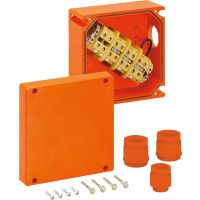 Dėžutė v/t [200x200x110] IP66 E30 su gnybtais 5x35mm2 be halogenų WKE404RK - SPELSBERG