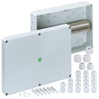Dėžutė v/t [360x254x111] IP66 su gnybtais WDU4 50x4mm2 pilka RK4/50-50x4 - SPELSBERG
