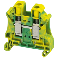 Gnybtas 10mm2 geltonai žalias ant bėgelio TRV Linergy [50] - SCHNEIDER ELECTRIC