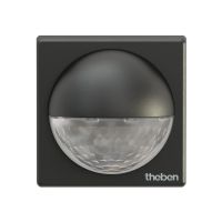 Jutiklis judesio v/t IP55 2-500W LED H-2.5m L-12m 180 laipsnių juodas theLuxa R180 - THEBEN