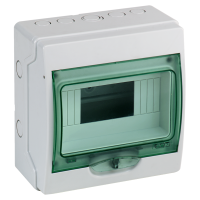 Skydelis v/t 8 (1x8) modulių IP65 skaidrios durys Mureva - SCHNEIDER ELECTRIC
