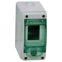 Skydelis v/t 3 (1x3) modulių IP65 skaidrios durys Mureva - SCHNEIDER ELECTRIC