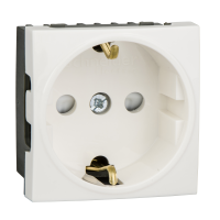 Lizdas p/t SCHUKO viengubas [45x45] baltos spalvos Ultra - SCHNEIDER ELECTRIC