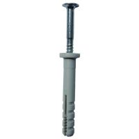 Diubelis 6x40mm kalamas, kaištis su medsraigčiu [100] - PROTEC